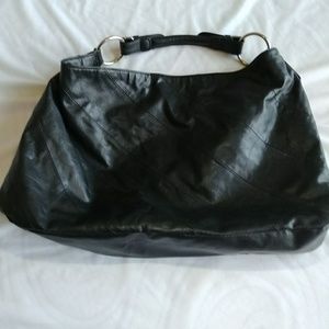 Express black handbag
